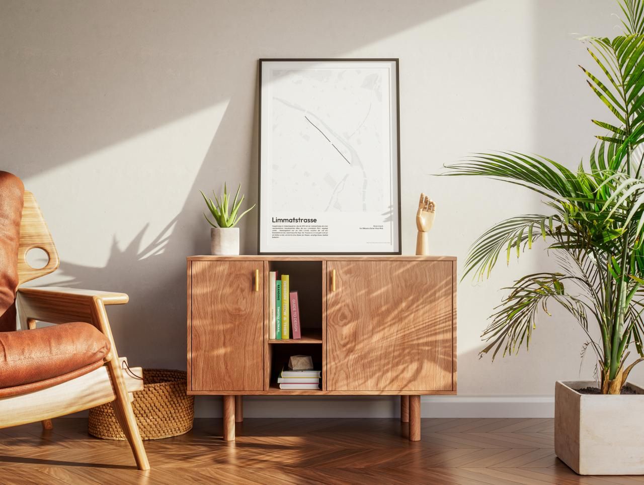 Zurich Street Poster